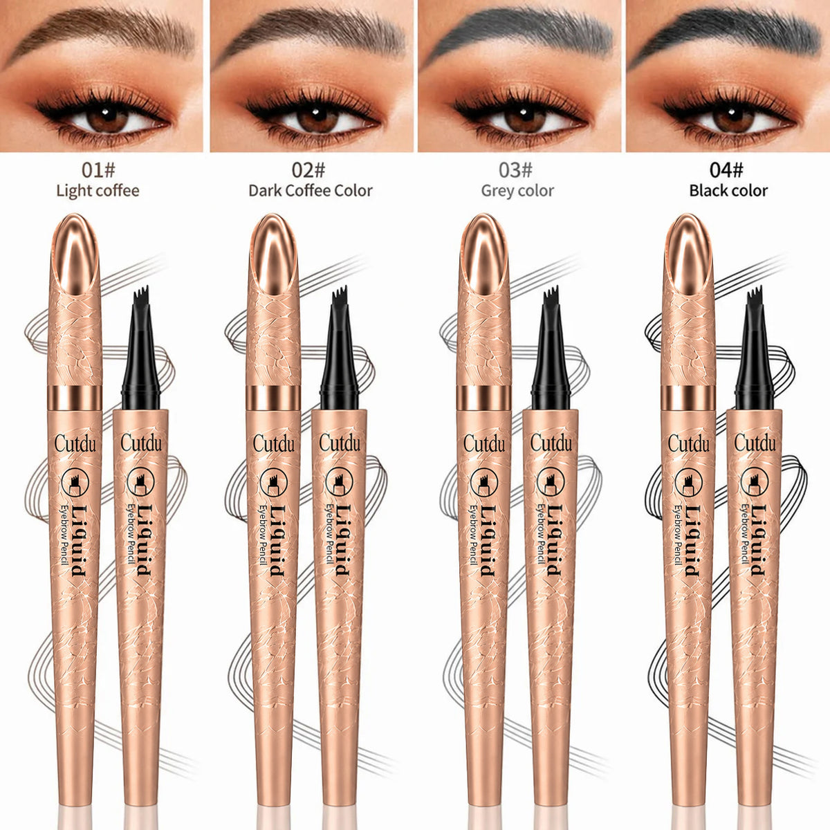 3D Waterproof Microblading Eyebrow Pen | Buy 1 Get 1 FREE