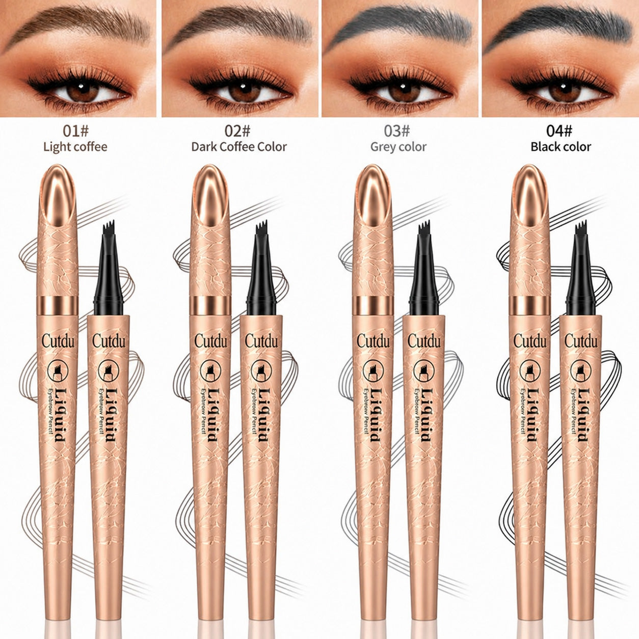 3D Waterproof Microblading Eyebrow Pen | Buy 1 Get 1 FREE