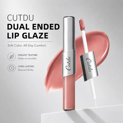 Perfect Velvet Lipstick — Dual-Ended Liquid Lipstick with Velvet Matte Color and Glossy Shine