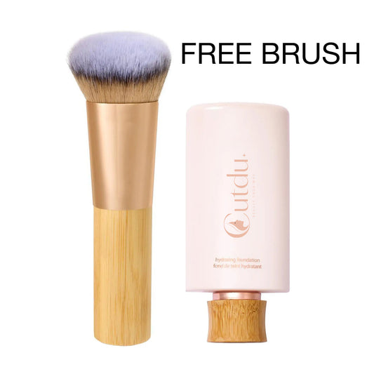 Limited Time BOGO Free🔥 Hydrating Foundation & Brush - Full Coverage Base + Free Buffin g Brush