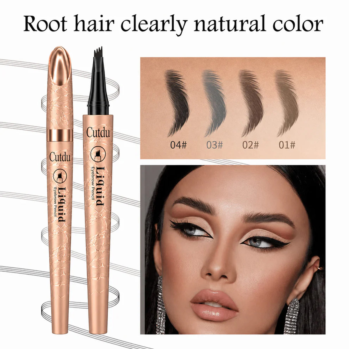 3D Waterproof Microblading Eyebrow Pen | Buy 1 Get 1 FREE