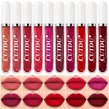 Cutdu 10 Matte Lip Gloss