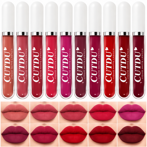 Cutdu 10 Matte Lip Gloss